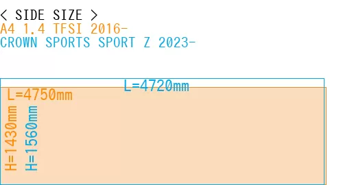 #A4 1.4 TFSI 2016- + CROWN SPORTS SPORT Z 2023-